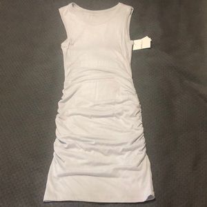 NWT Beyond Yoga side ruched dress.